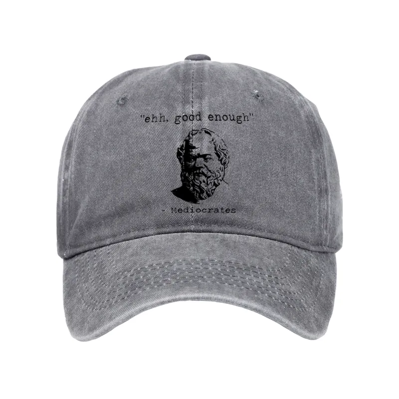 Tokyo-Tiger Mediocrates Meme Washed Cap