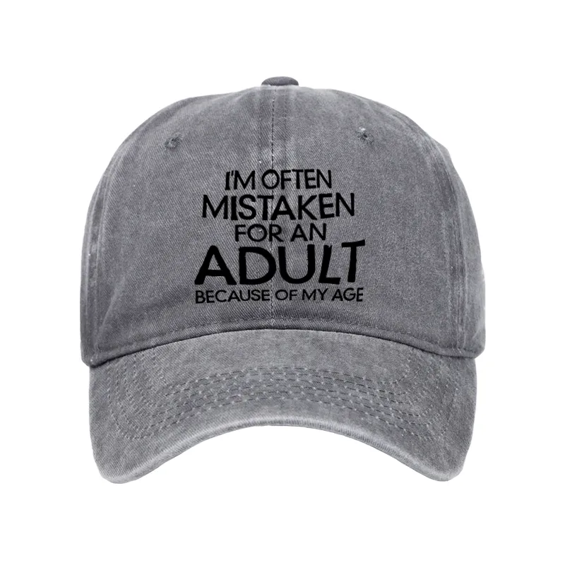Tokyo-Tiger Old In Age But Young At Heart Washed Cap
