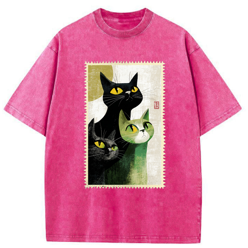 Tokyo-Tiger Three Small Silences Washed T-Shirt