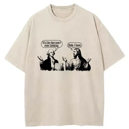 Tokyo-Tiger Pretending To Be Deaf And Dumb Washed T-Shirt