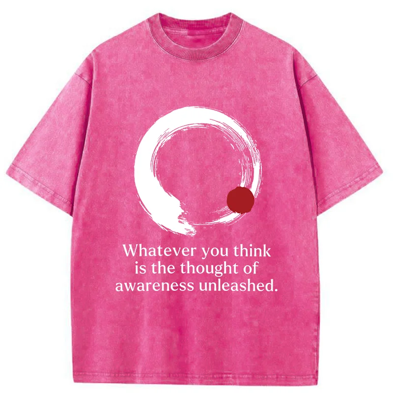 Tokyo-Tiger Zen Thought Washed T-Shirt