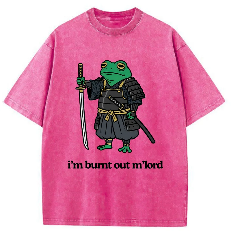 Tokyo-Tiger Tired Frog Washed T-Shirt