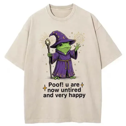 Tokyo-Tiger Magic Frog Washed T-Shirt