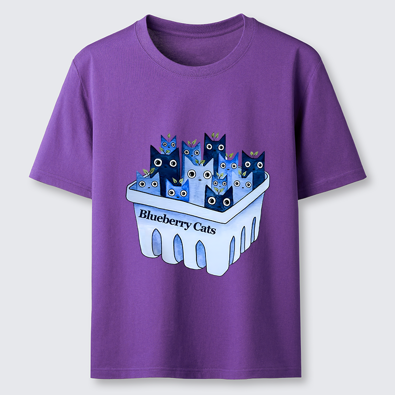 Tokyo-Tiger Blueberry Cats Classic T-Shirt