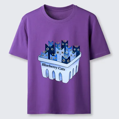 Tokyo-Tiger Blueberry Cats Classic T-Shirt