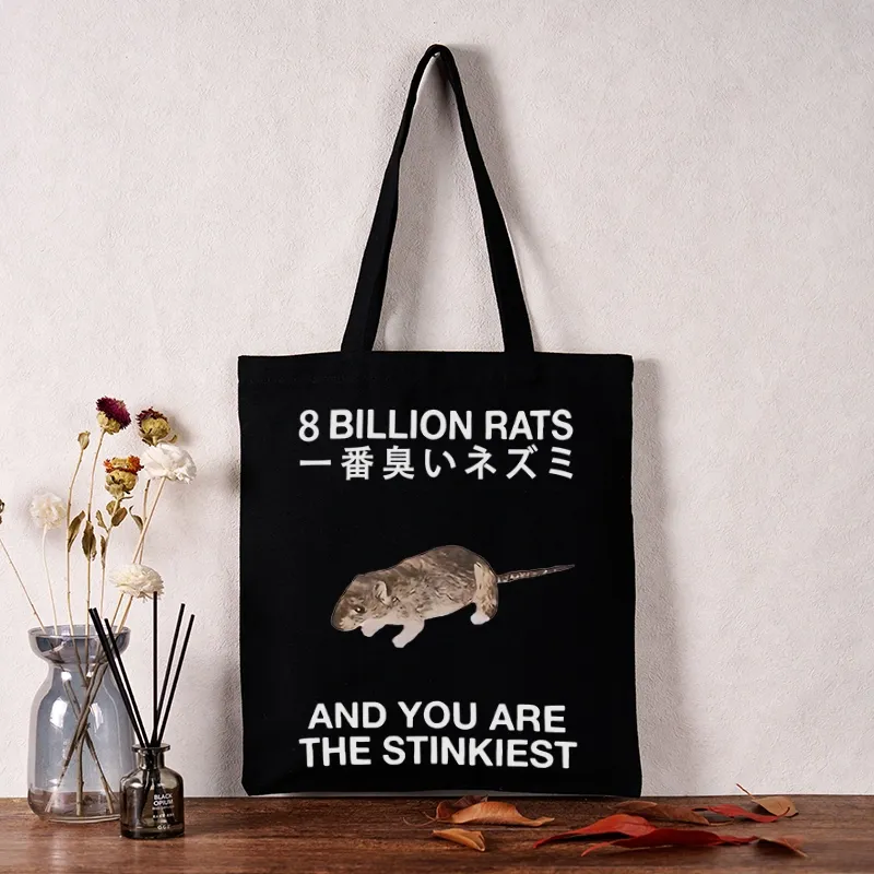 Tokyo-Tiger World's Stinkiest Rat Tote Bag