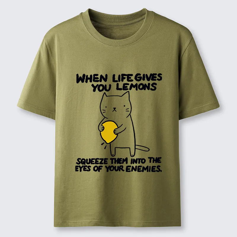 Tokyo-Tiger Attack The Enemy With Lemon Juice Classic T-Shirt