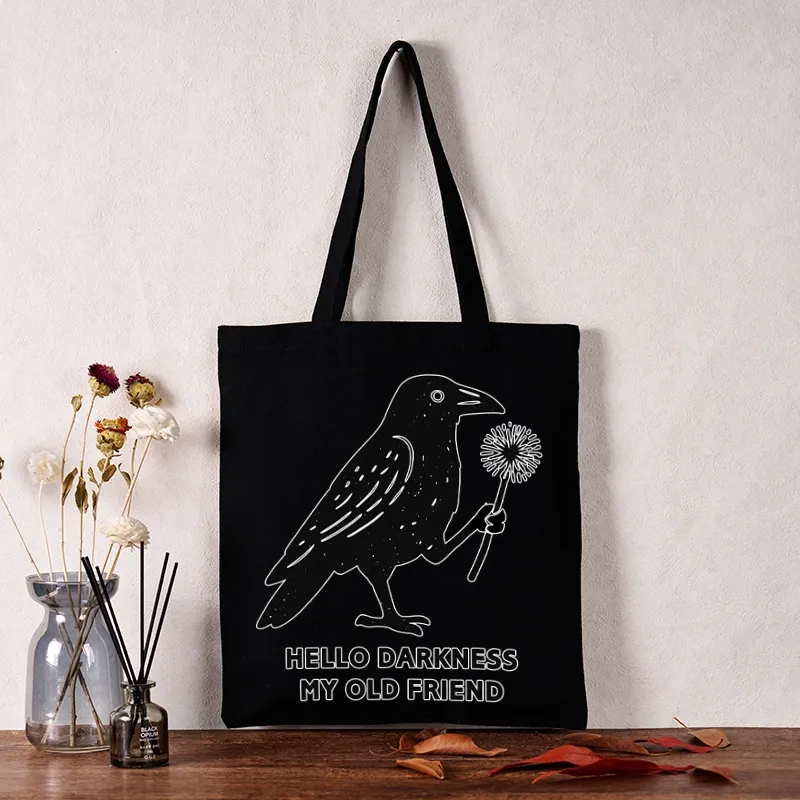 Tokyo-Tiger My Old Friend The Crow Tote Bag