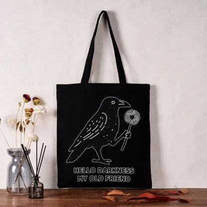 Tokyo-Tiger My Old Friend The Crow Tote Bag