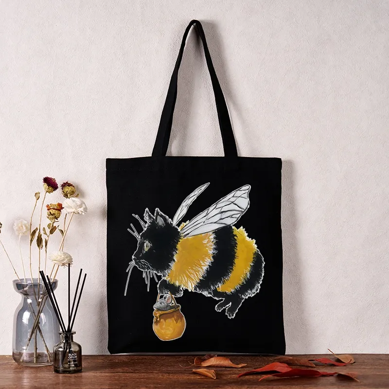 Tokyo-Tiger Catbee Funny Tote Bag