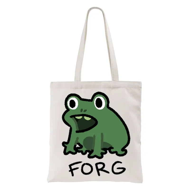 Tokyo-Tiger Funny Forg Japan Tote Bag