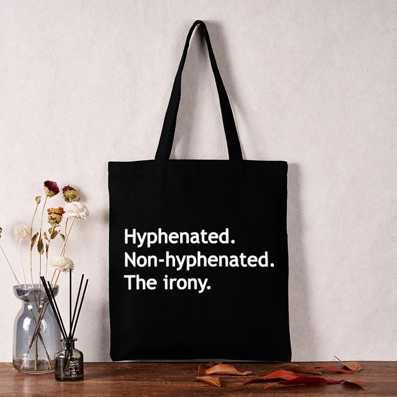Tokyo-Tiger Hyphenated Funny Tote Bag
