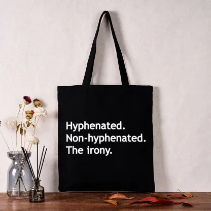Tokyo-Tiger Hyphenated Funny Tote Bag