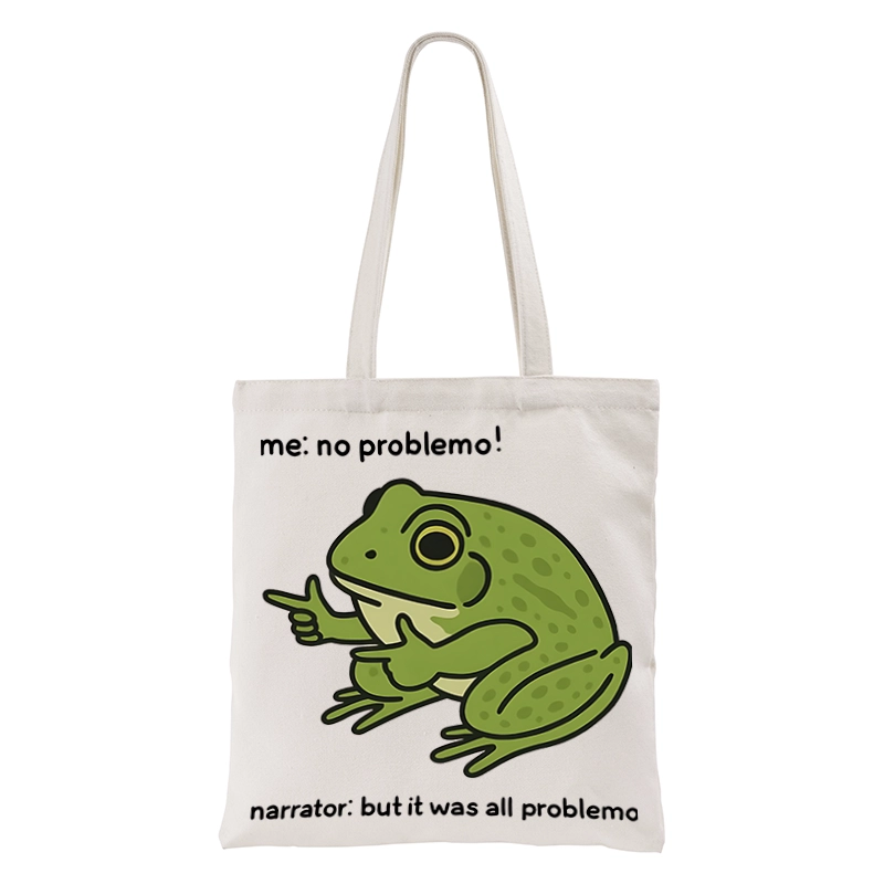 Tokyo-Tiger Stupid Frog Meme Tote Bag