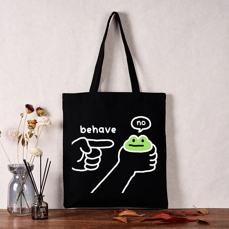 Tokyo-Tiger Dishonest Frog Tote Bag