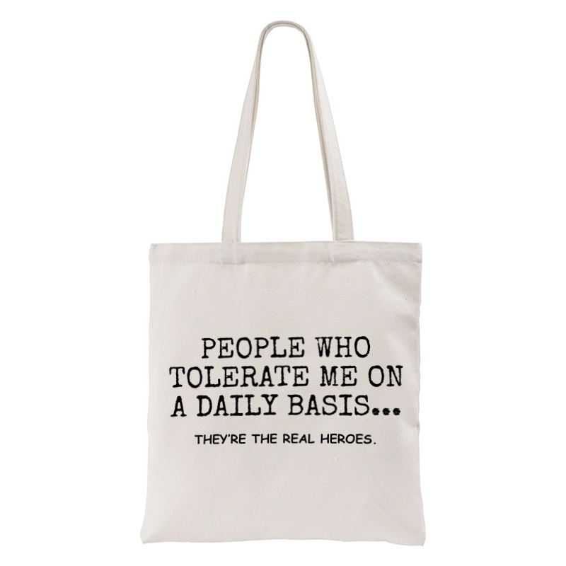 Tokyo-Tiger Anyone Who Puts Up With Me Is A Hero Tote Bag