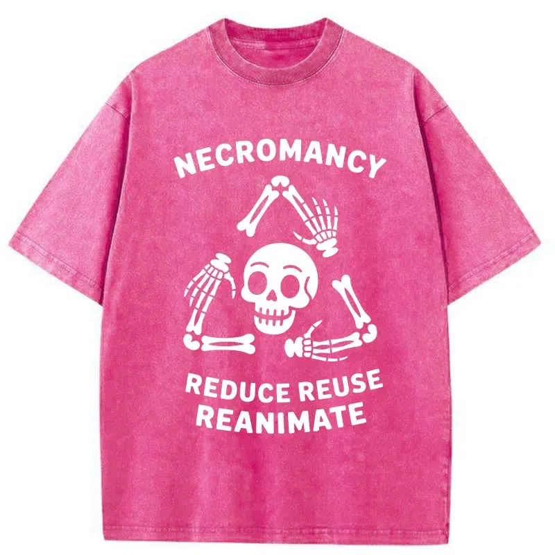 Tokyo-Tiger 3R Skull  Washed T-Shirt