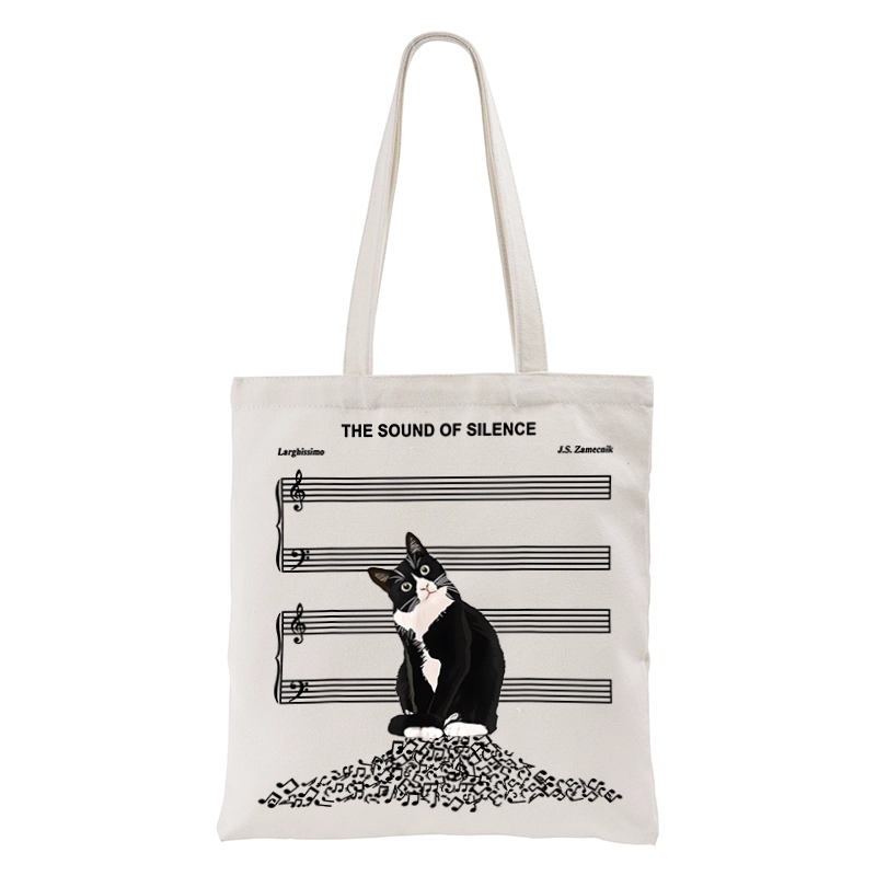 Tokyo-Tiger The Sound Of Silence Tote Bag