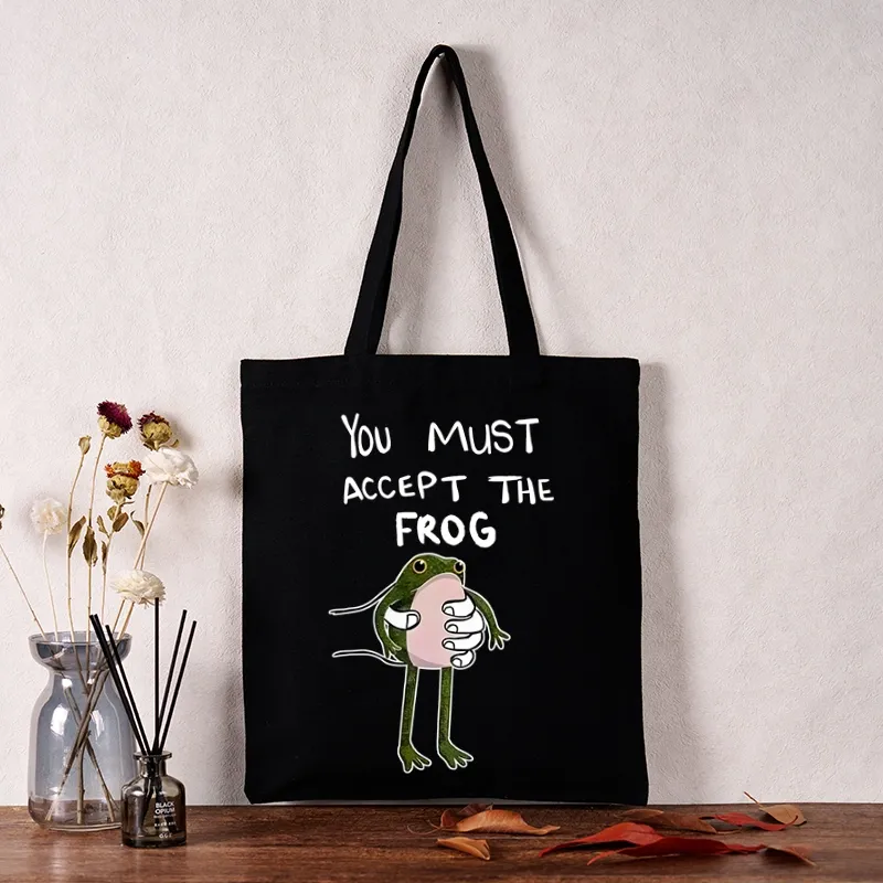 Tokyo-Tiger Accept This Frog Tote Bag