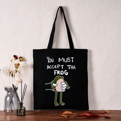 Tokyo-Tiger Accept This Frog Tote Bag