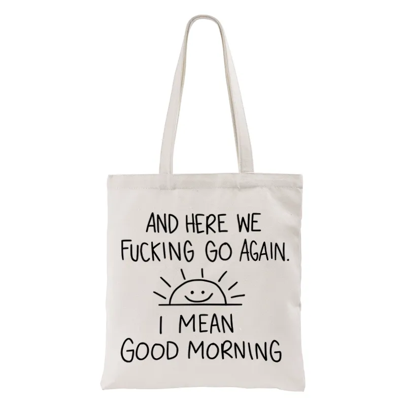 Tokyo-Tiger Different Meanings Of "Good Morning" Tote Bag