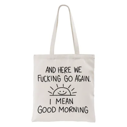 Tokyo-Tiger Different Meanings Of "Good Morning" Tote Bag