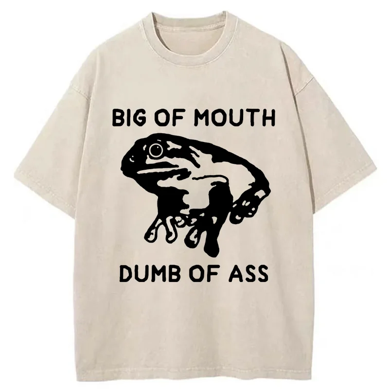 Tokyo-Tiger Big-mouthed Frog Washed T-Shirt