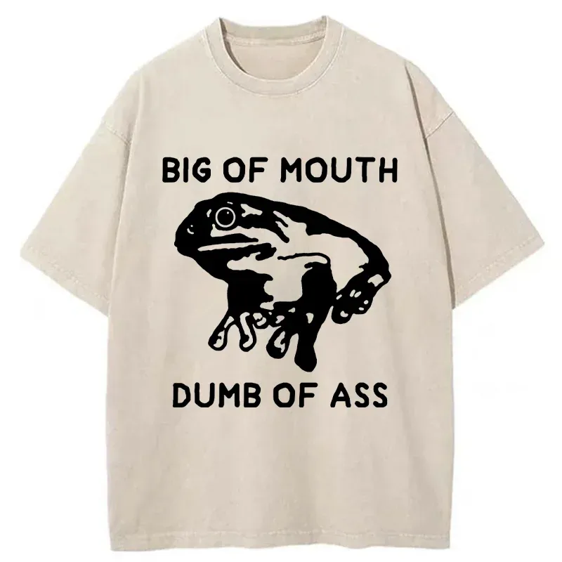 Tokyo-Tiger Big-mouthed Frog Washed T-Shirt