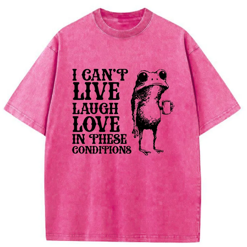 Tokyo-Tiger Frogs That Cannot Survive Washed T-Shirt