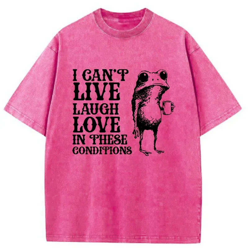 Tokyo-Tiger Frogs That Cannot Survive Washed T-Shirt