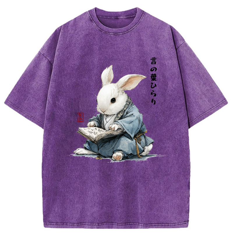 Tokyo-Tiger Beneath The Paper Lantern Washed T-Shirt