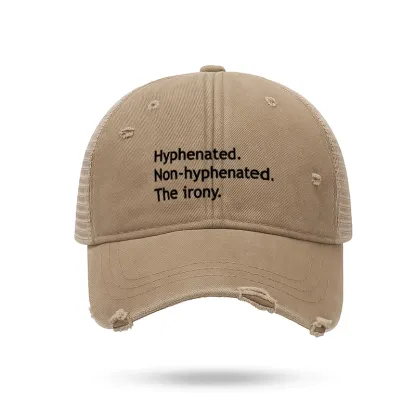 Tokyo-Tiger Hyphenated Funny Trucker Cap