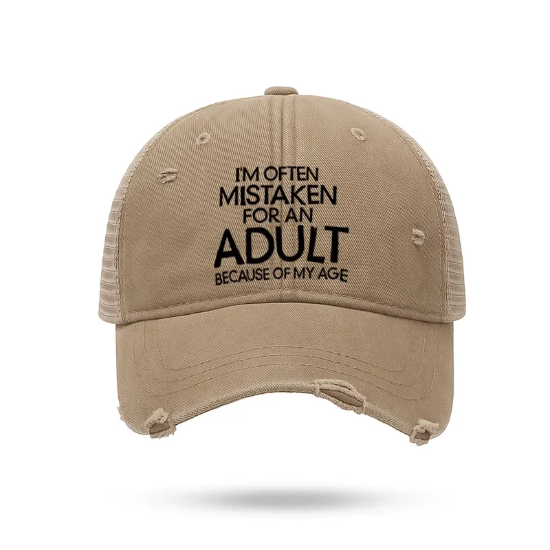 Tokyo-Tiger Old In Age But Young At Heart Trucker Cap