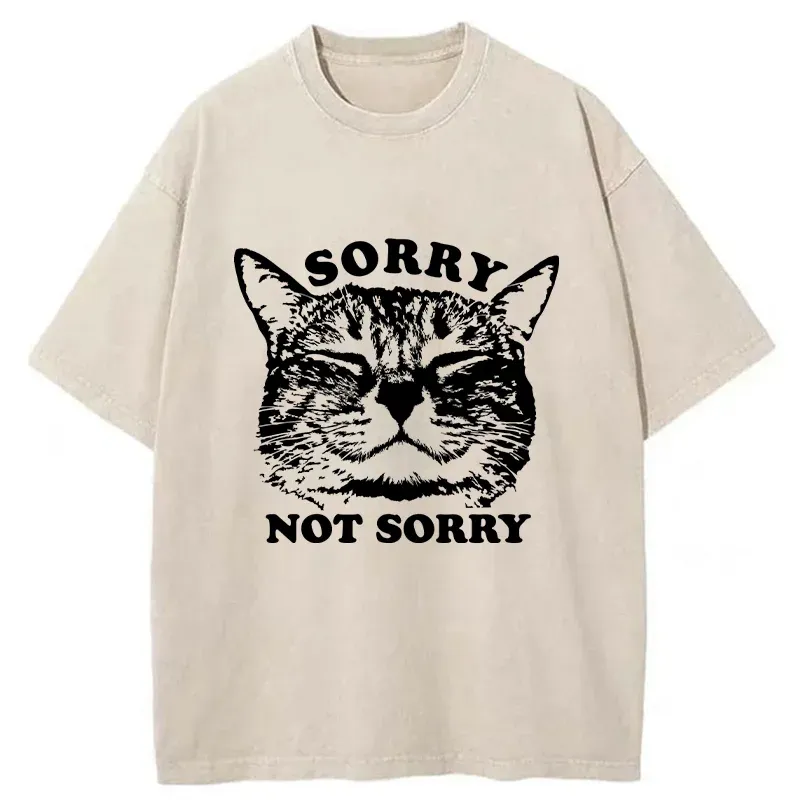 Tokyo-Tiger An Arrogant Apologizer Washed T-Shirt