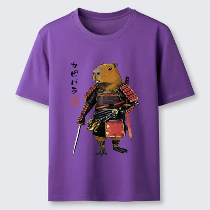 Tokyo-Tiger Capybara Samurai Wearing Armor Classic T-Shirt