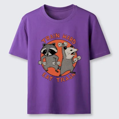 Tokyo-Tiger Raccoons And Opossums Are Working Out Classic T-Shirt