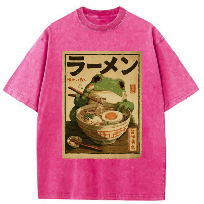 Tokyo-Tiger Ramen Bliss Washed T-Shirt
