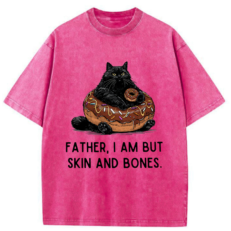 Tokyo-Tiger Fat Cat Is Begging For Food Washed T-Shirt