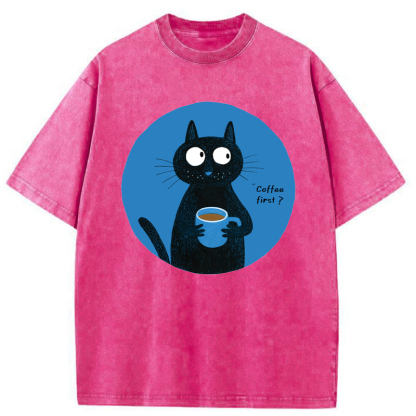 Tokyo-Tiger Coffee First Washed T-Shirt