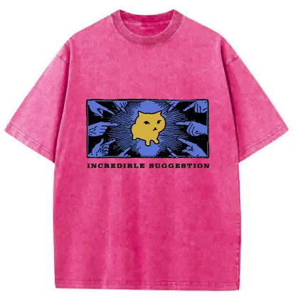 Tokyo-Tiger Brilliant Idea Washed T-Shirt