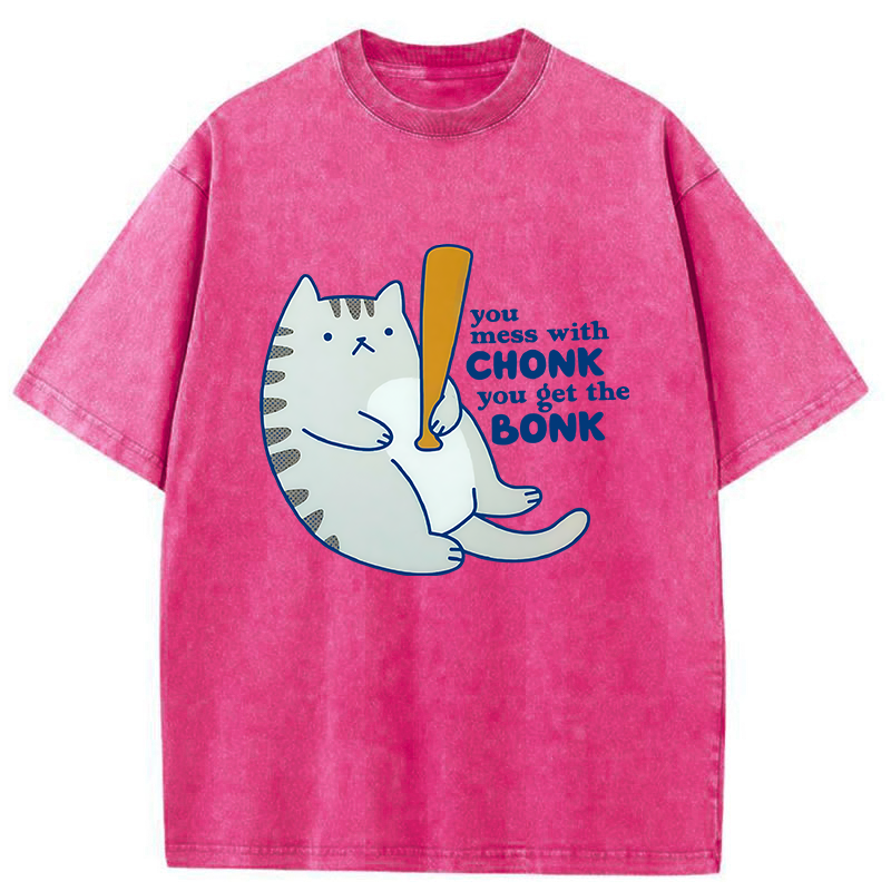 Tokyo-Tiger Get Beaten By The Cat Washed T-Shirt