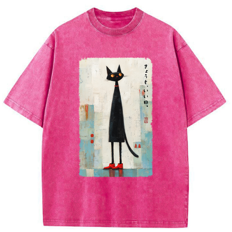 Tokyo-Tiger Another Good Day Washed T-Shirt