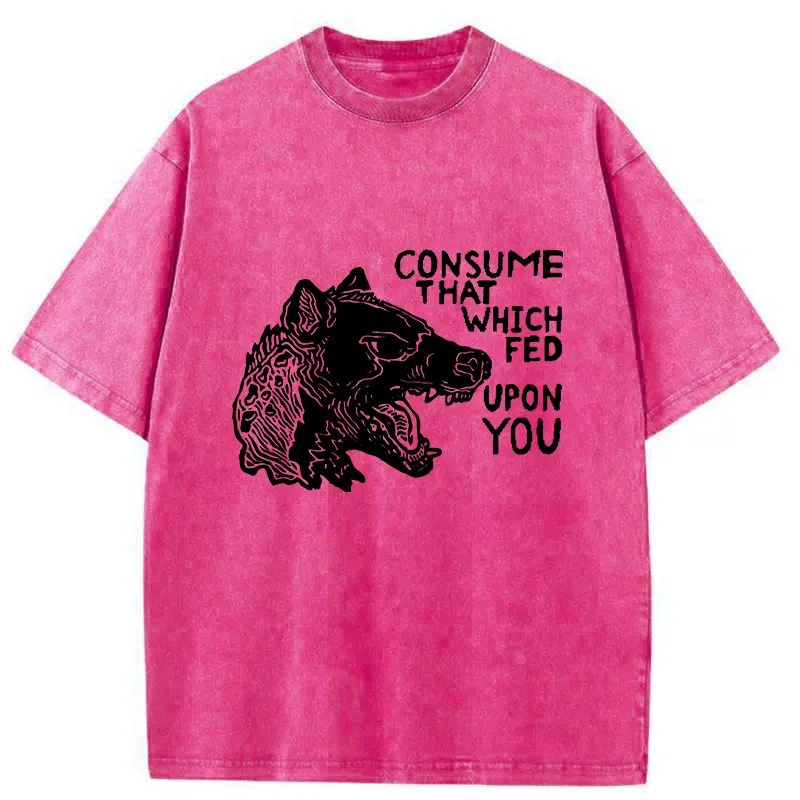 Tokyo-Tiger Rebellious Hyenas Washed T-Shirt