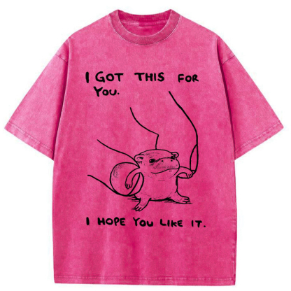 Tokyo-Tiger I Got This For You Washed T-Shirt