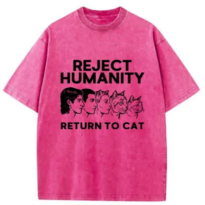 Tokyo-Tiger Return The Cat Washed T-Shirt