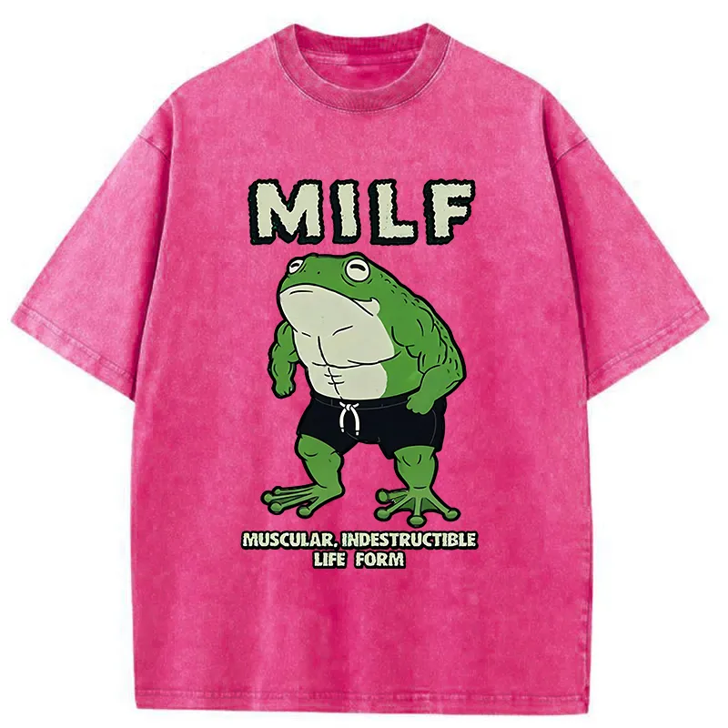 Tokyo-Tiger MILF Frog Washed T-Shirt