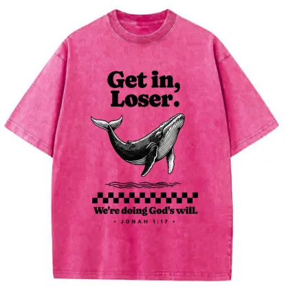 Tokyo-Tiger Follow God's Will Washed T-Shirt