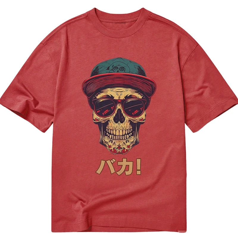 Tokyo-Tiger Fashion Skull Japanese Classic T-Shirt