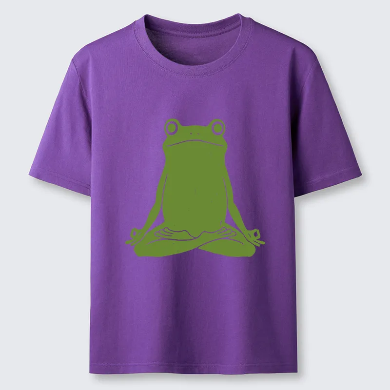 Tokyo-Tiger Yoga Frog Funny Classic T-Shirt