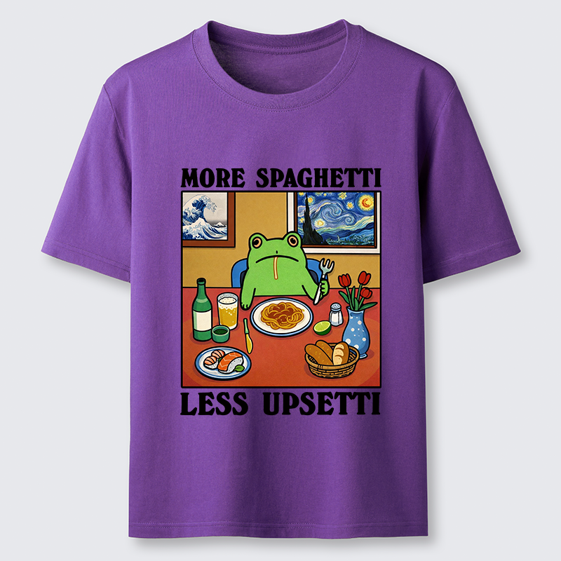 Tokyo-Tiger More Spaghetti Less Upsetti Frog Classic T-Shirt